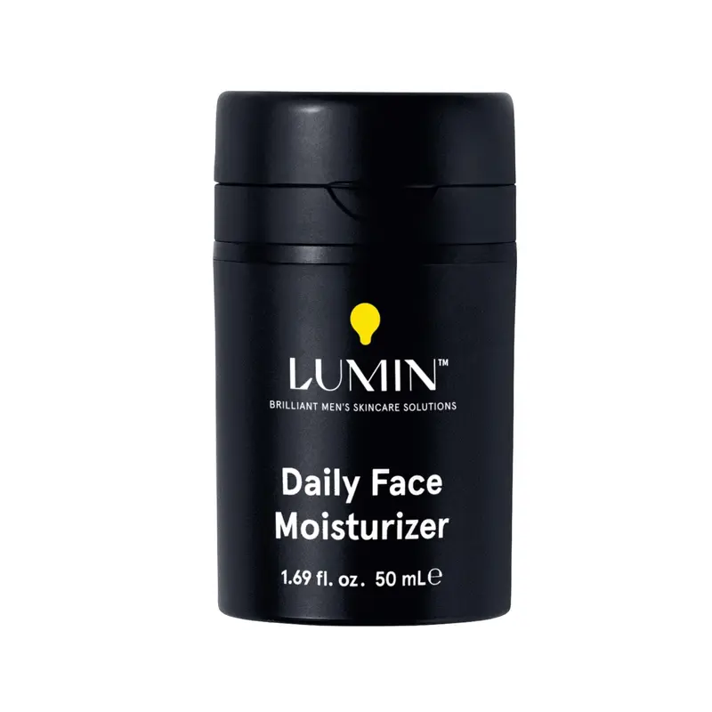 Lumin Crème hydratante visage homme – légère, niacinamide, 50 ml