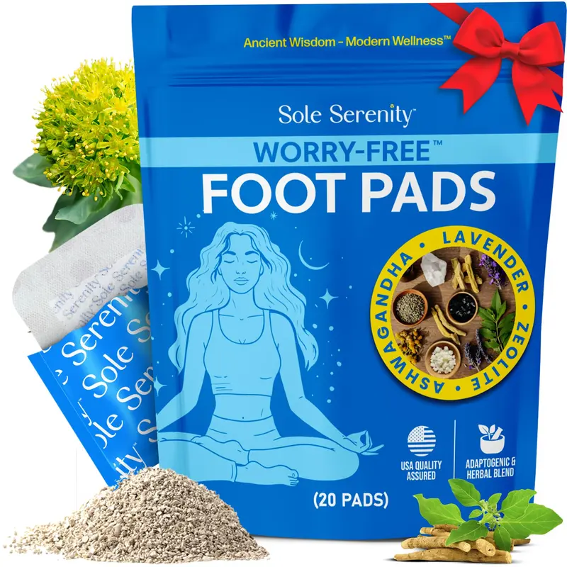 Lure Essentials Sole Serenity – Coussinets nocturnes pour pieds, 20 unités
