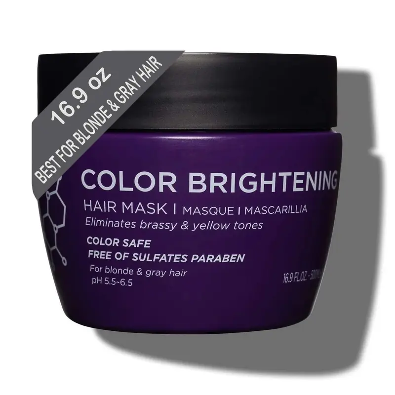 Luseta Masque Cheveux Violet 16,9 oz – Soin Profond Sans Sulfates ni Parabènes