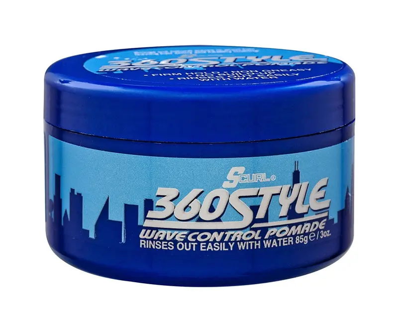 Luster's S-Curl 360 Wave Control Pomade – Lot de 6 tubes de 88 ml (3 oz)