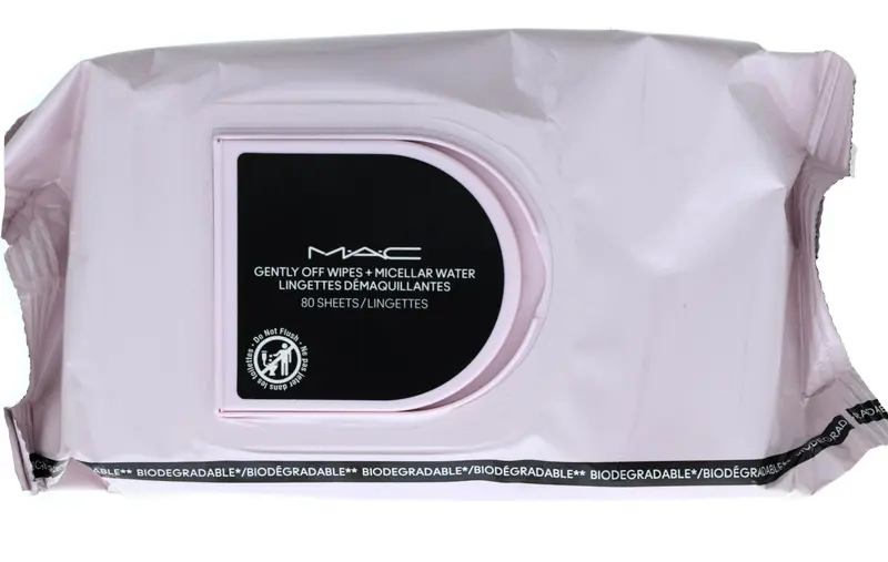 MAC Gently Off Lingettes + Eau Micellaire – Démaquillage rapide et soin de la peau