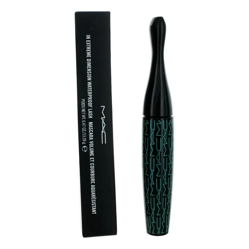 MAC In Extreme Waterproof Lash Dimensional Black – Mascara waterproof longue tenue, 13,4 g (Neuf en boîte)