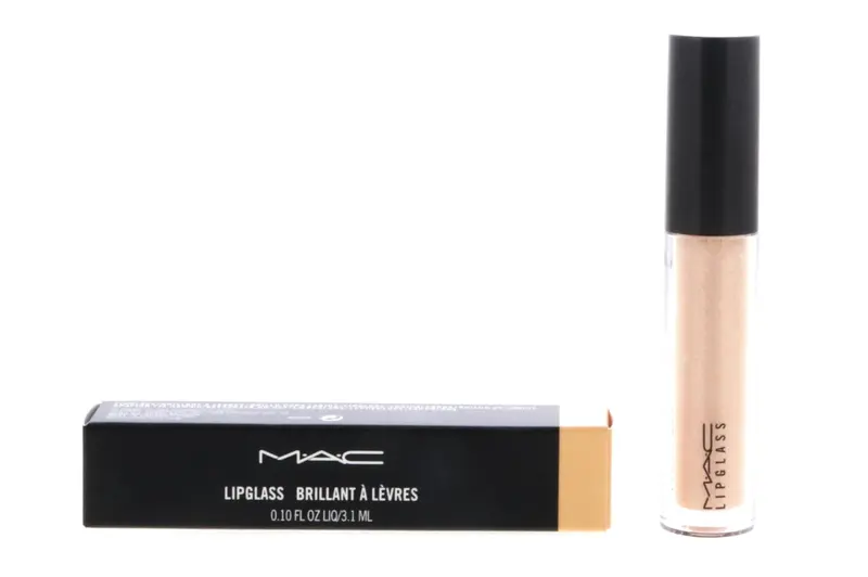 MAC Lipglass Very Go Lightly – Grand format neuf en boîte, teinte magnifique