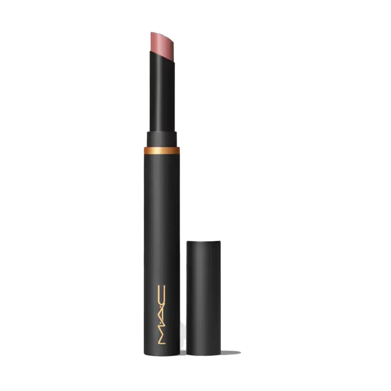MAC Powder Kiss Velvet Blur Slim Stick Over the Taupe – Rouge velours hydratant