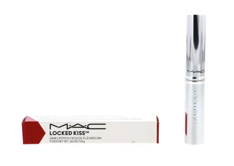 MAC Rouge à Lèvres Locked Kiss 24H – Teinte 95 Vicious, Longue Tenue et Texture Matte (0,06 oz)