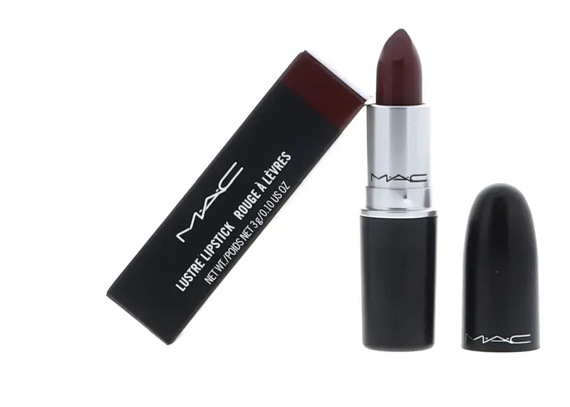 MAC Rouge Lustre Spice It Up – couleur brun-rouge épicée, fini lustre, 3 g / 0,1 oz