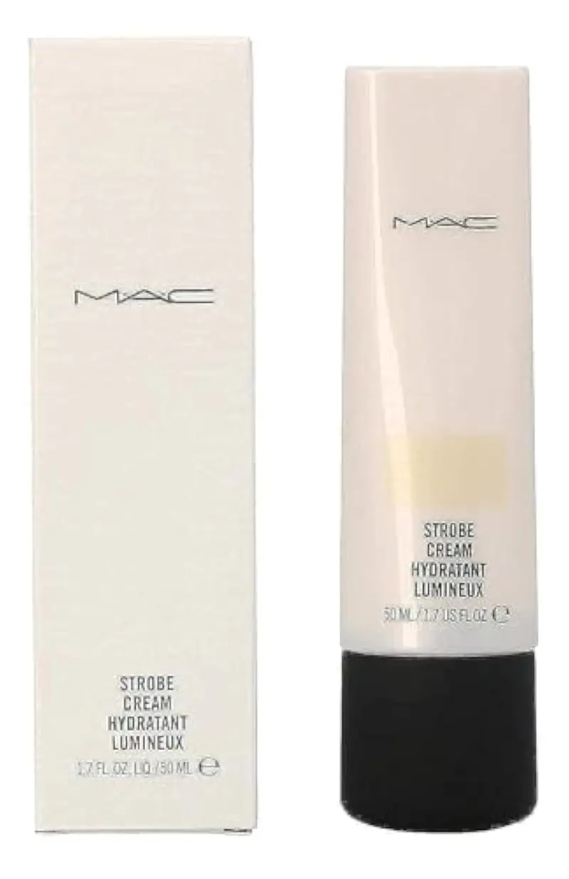 MAC Strobe Cream Goldlite – Éclat rapide et luminosité naturelle, 1,7 Oz