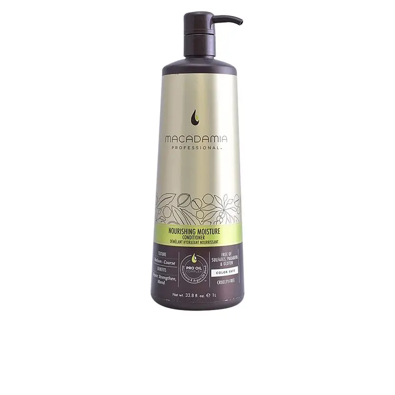 Macadamia Professional Après-Shampooing Nourrissant – Sans Sulfate, Vegan, Cruelty-Free, 33,8 onces liquides (environ 1000 ml)
