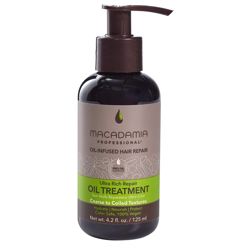 Macadamia Professional Ultra Rich Oil Treatment – Huile capillaire réparatrice ultra riche 125 ml