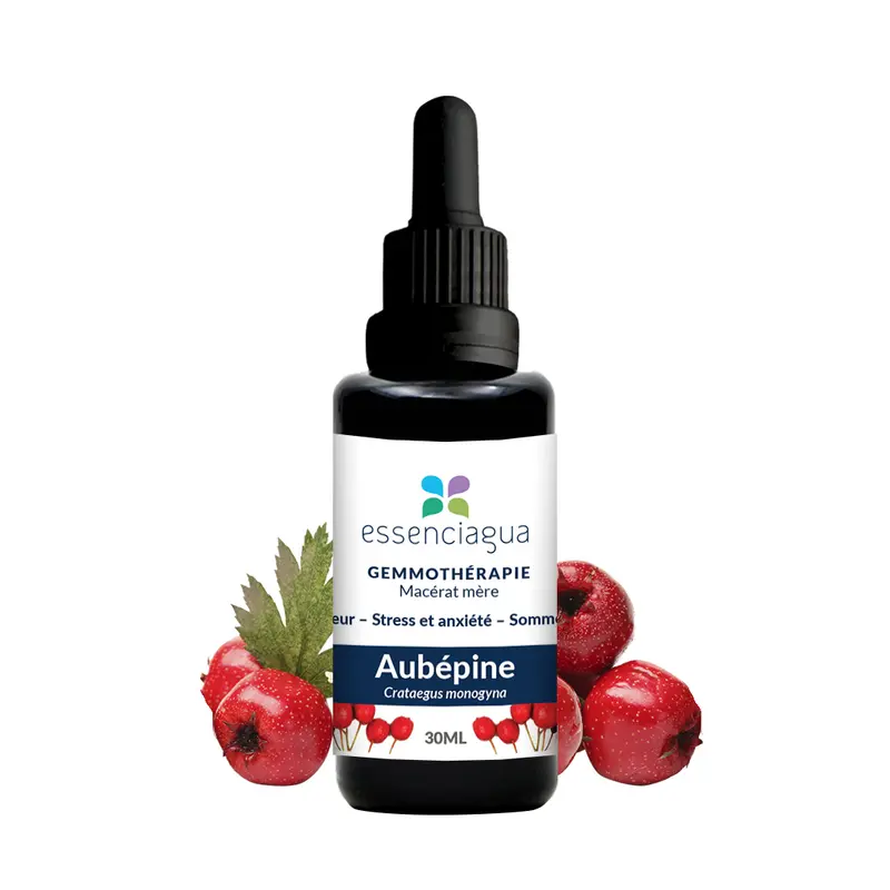 Macérat de bourgeons bio Aubépine 100% Bio et Artisanal