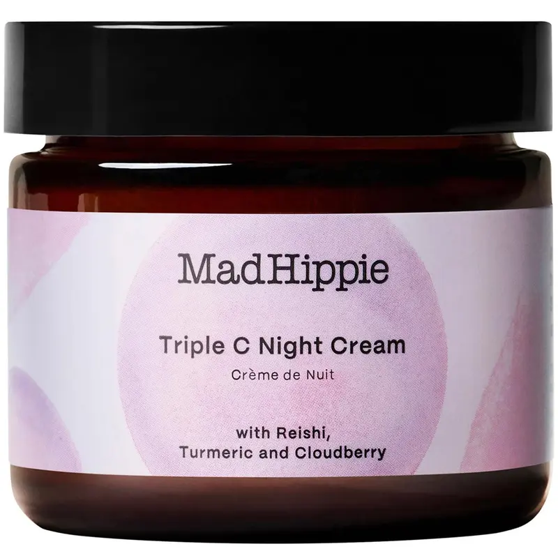 Mad Hippie Crème de Nuit Triple C — Hydratation et Éclat grâce à 3 formes de vitamine C