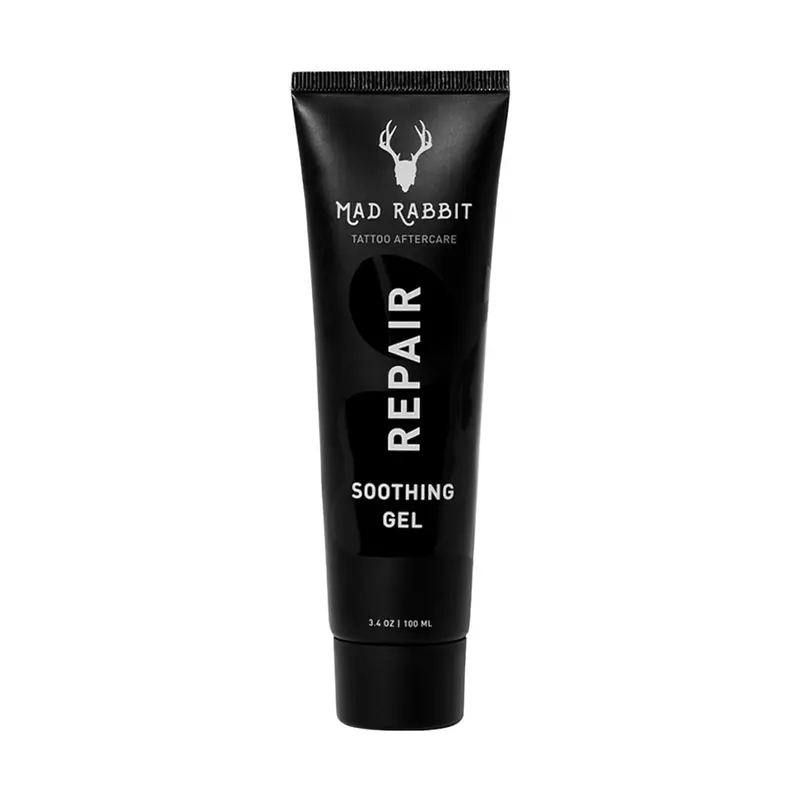 Mad Rabbit Gel Après-Tatouage Apaisant – Soin Hydratant Premium, Comme Vu Dans Shark Tank