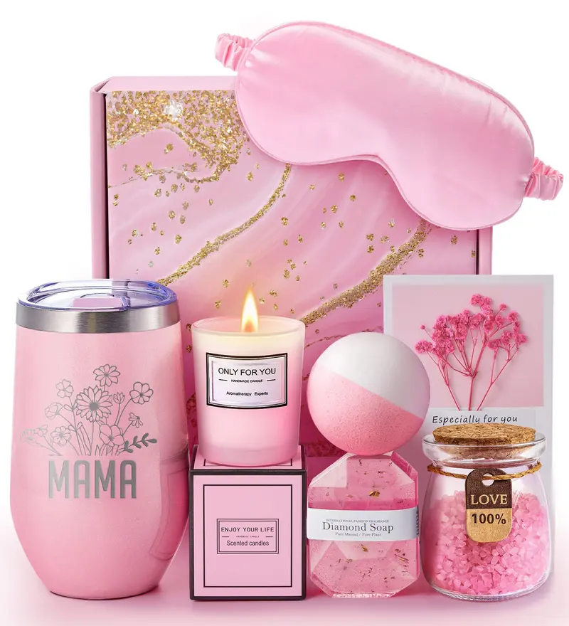 MADDIFY Panier Spa Lavande – Cadeaux Maman & Fête des Mères