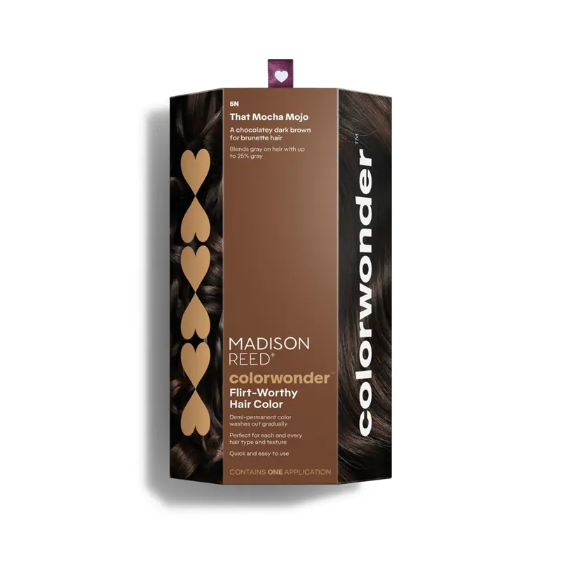 Madison Reed colorwonder demi-permanent – That Mocha Mojo (5N brun foncé) – sans ammoniac