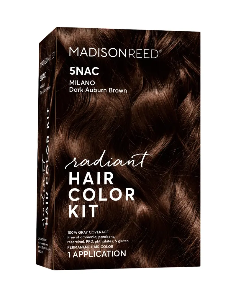 Madison Reed Radiant Color Kit 5NAC Brun Chocolat Foncé – Cuivré/Auburn, Sans Ammoniac ni PPD, 1 Pack