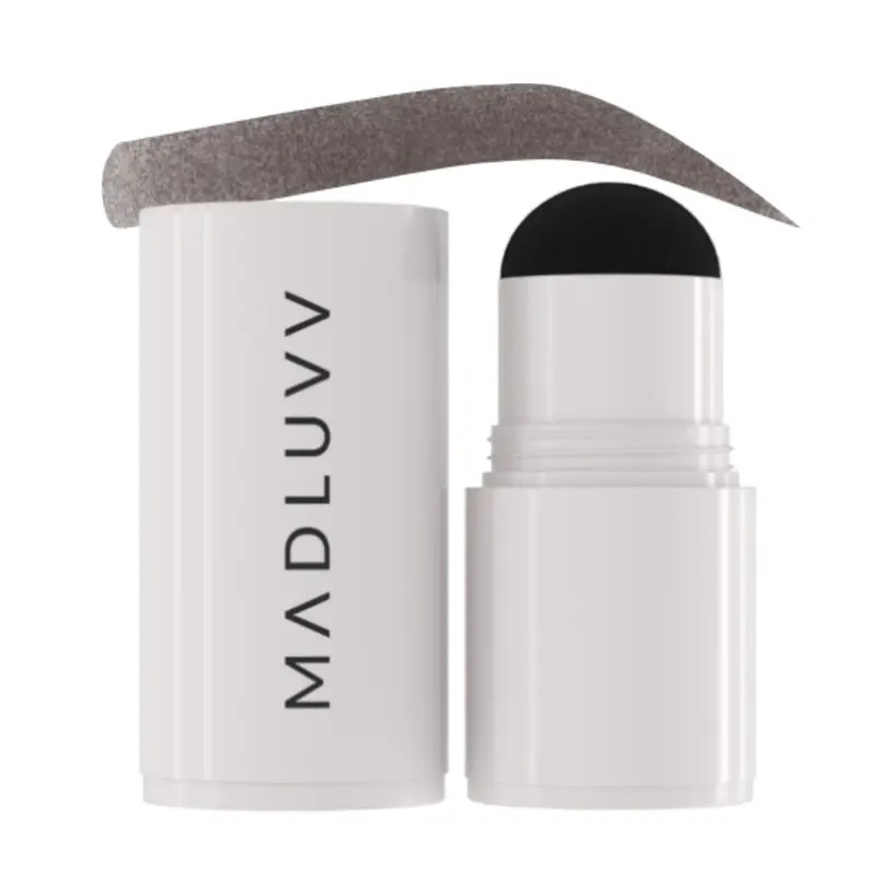 MADLUVV Brow Stamp Refill – Couleur sourcils et racines, brun foncé, tenue longue durée