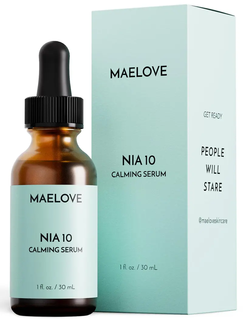 MAELOVE NIA 10 Sérum à la Niacinamide — Renforcement de la barrière cutanée et Hydratation