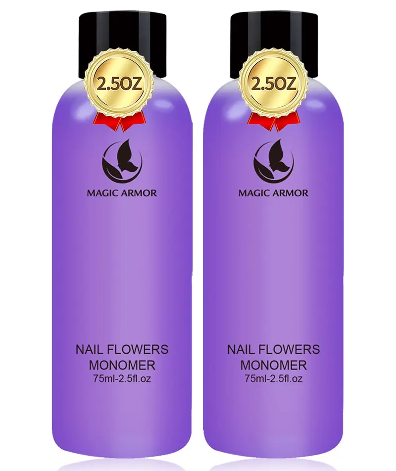 MAGIC ARMOR Monomère Acrylique Liquide – Kit Professionnel 150 ml pour Extensions Ongles