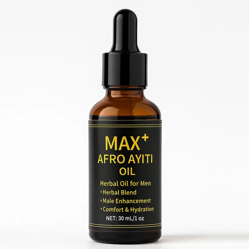 Maidlure Max+ Afro Ayiti Oil – Huile de massage naturelle à base de plantes
