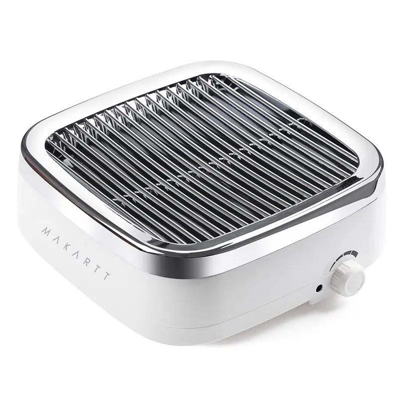 Makartt Collecteur de Poussière pour Ongles – 60W, Aspiration Double, Filtre Réutilisable, Contrôle de Vitesse, Sylvie