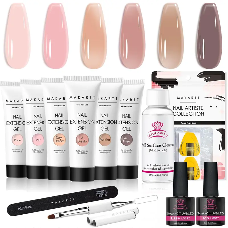 Makartt Kit Gel Poly Nail
