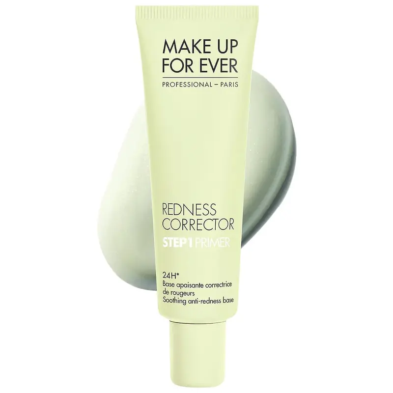 Make Up For Ever Étape 1 Correcteur de couleur – Rougeurs 4, Base lumineuse, 1 oz