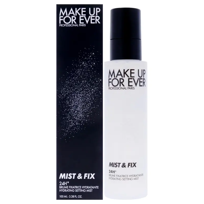 Make Up For Ever Mist et Fix – Brume fixatrice hydratante 24 h, 3,4 oz