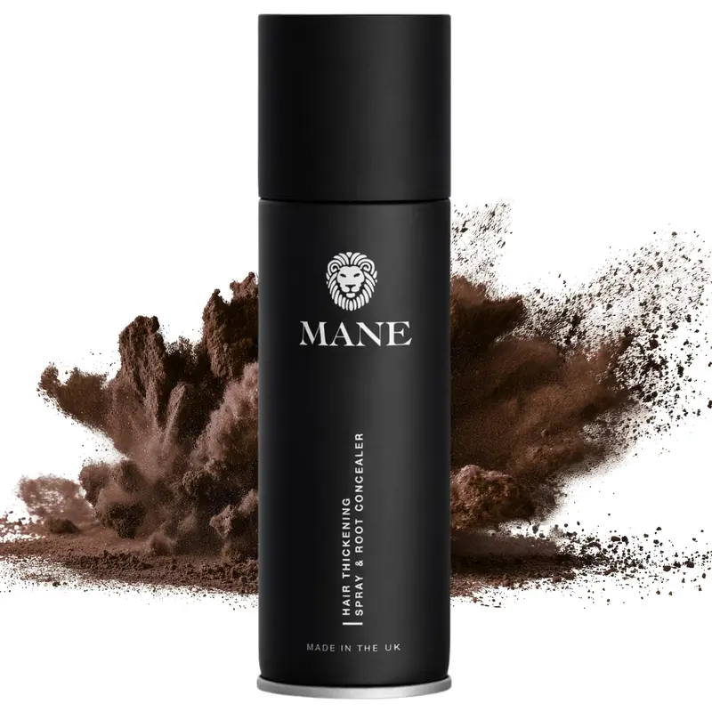 MANE Spray Garnissant Cheveux et Retouche Racines – Épaisseur Instantanée, 12 Teintes – 6,76 oz