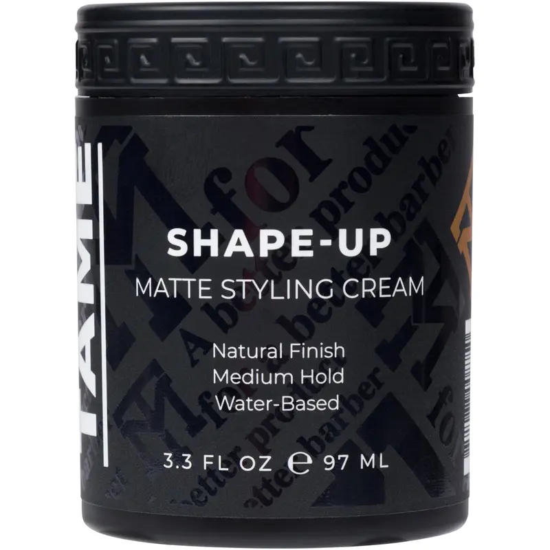 MANE TAME Shape-Up Crème de coiffage mate – 3,3 oz (97 ml) – Contrôle léger et fini naturel