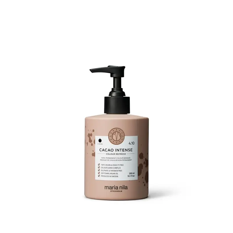 Maria Nila Colour Refresh Cacao Intense – Soin couleur brun semi-permanent, vegan