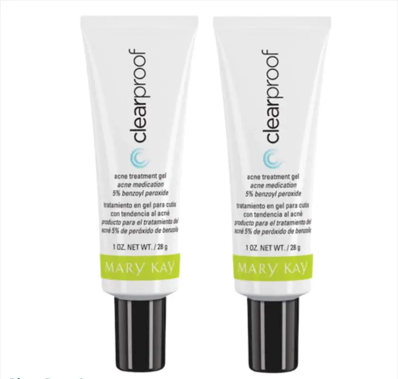 Mary Kay ClearProof Gel Traitement Acné – 2 Pièces, 28 g (environ 29 ml) – Pour peaux sujettes à l’acné
