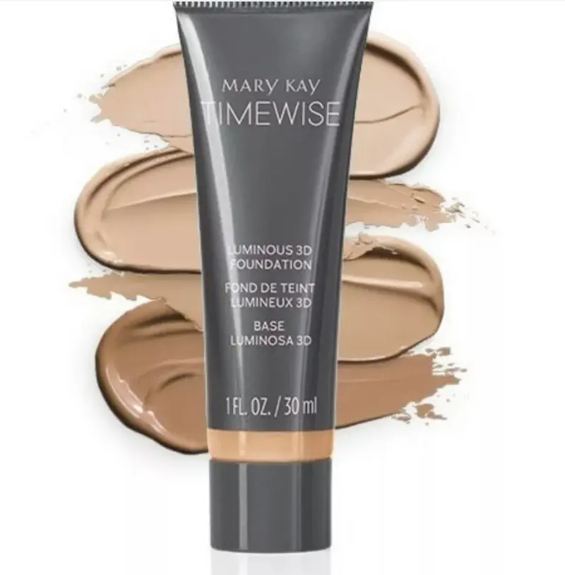 Mary Kay TimeWise Luminous 3D Foundation – Teinte ivoire N160 | Teint naturel et lumineux