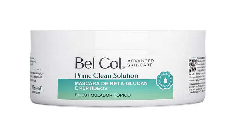 Masque Apaisante au Beta-Glucan & Peptides Prime Clean Solution – 200g