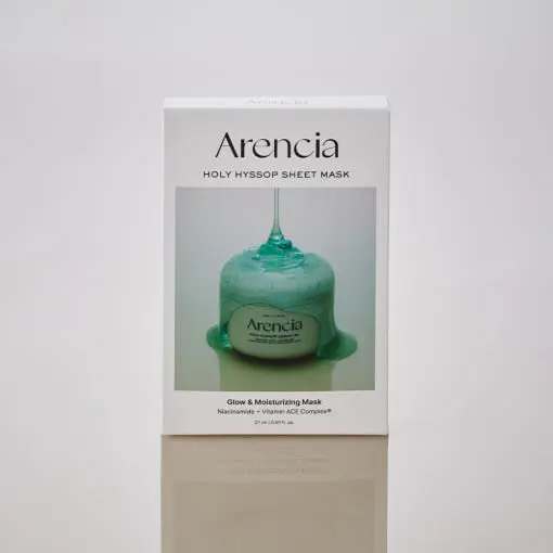 Masque Arencia à l'hysope sacrée, lot de 5 masques de 27 ml