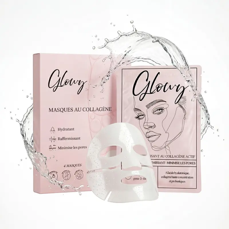 Masque au collagène coréen Glowy
