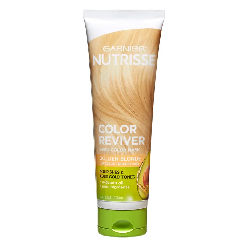Masque colorant nourrissant Garnier Nutrisse en 5 minutes – Blond doré, 124 ml