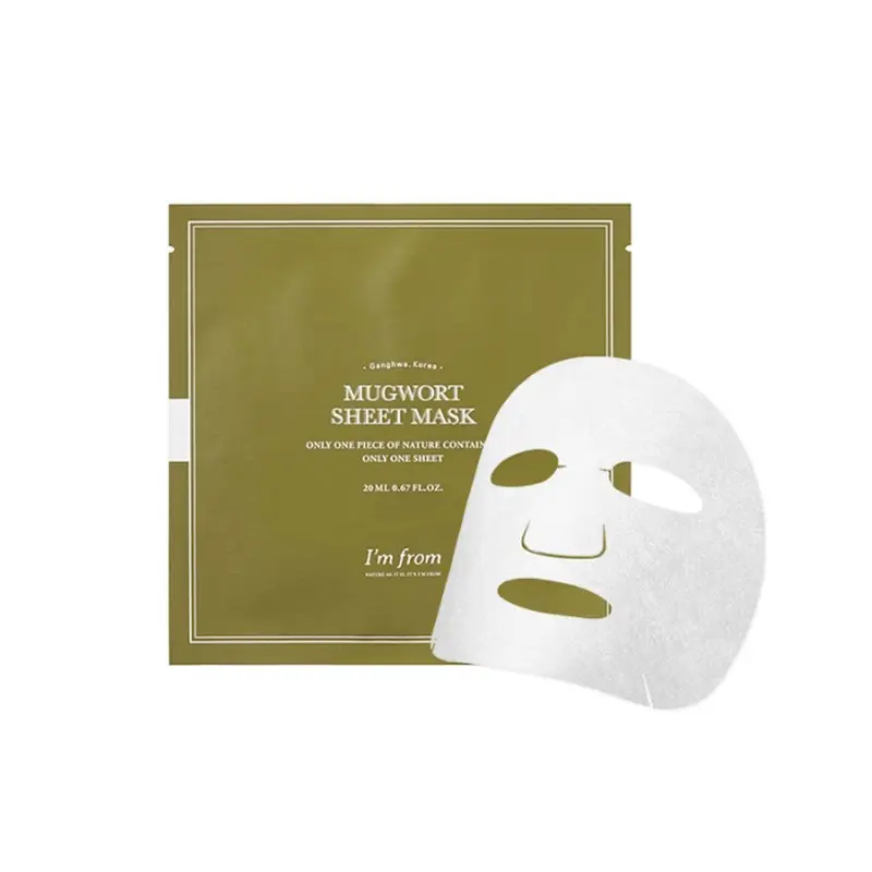 Masque en tissu à l'armoise I'm from Mugwort 20 ml x 10