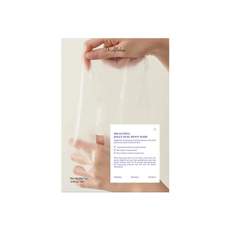 Masque en tissu Dr.Althea Jelly Seal Dewy 28 g x 4