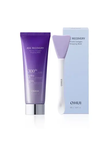 Masque enveloppant anti-rides au collagène O HUI 70 ml