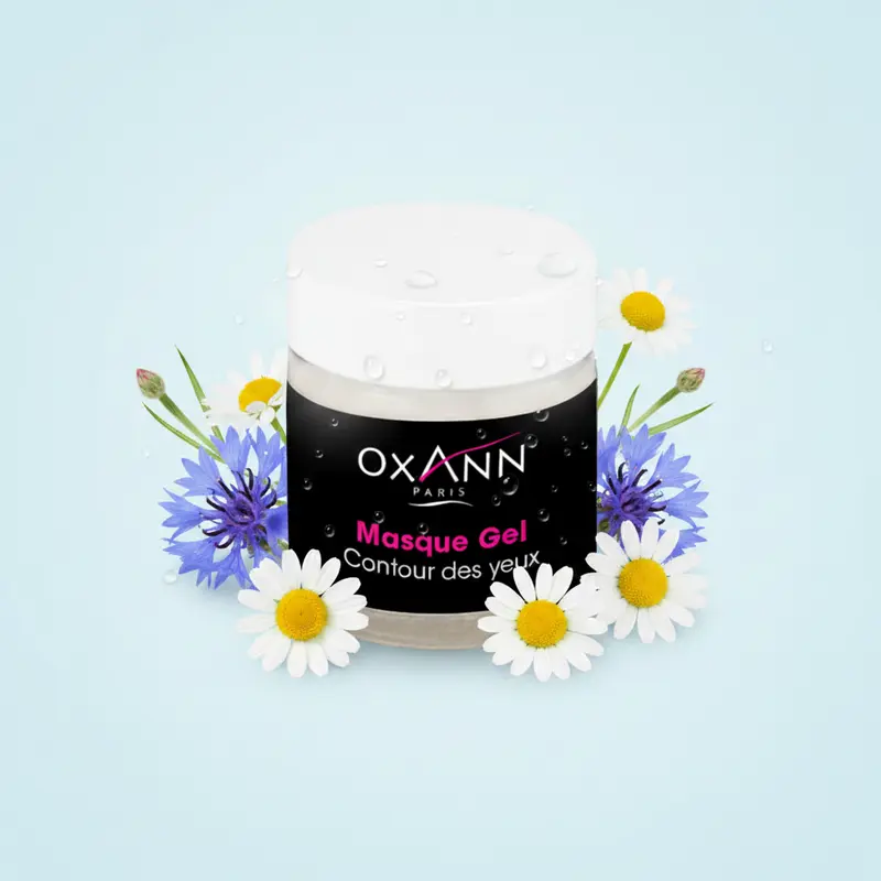 Masque gel contour yeux et lèvres