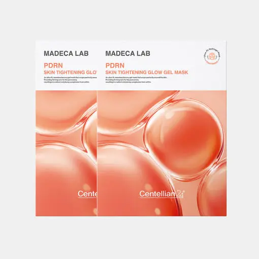 Masque gel éclat raffermissant pour la peau CENTELLIAN24 MADECA LAB PDRN, 5 unités de 23 ml