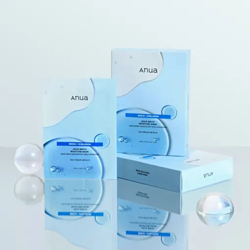 Masque hydratant Anua au bouleau, 25 ml x 10