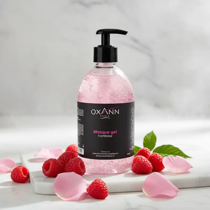 Masque hydratant gel détente framboise