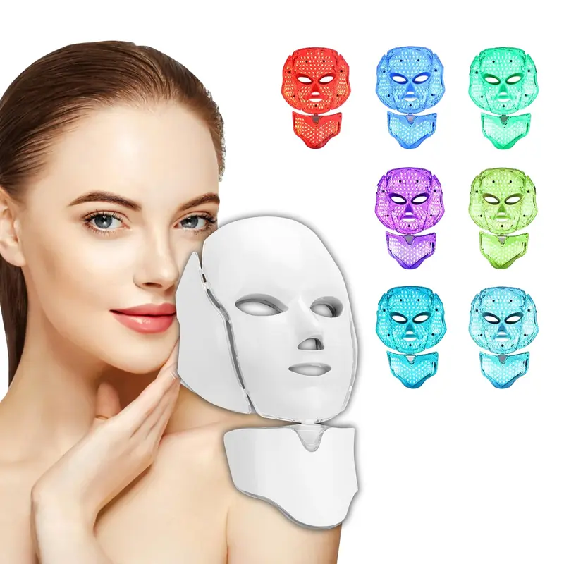 Masque lumineux BeaRay – 7 couleurs pour l’éclat du visage à domicile