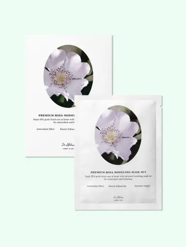 Masque modelant premium Dr. Althea Rosa, lot de 5 masques de 25 g.