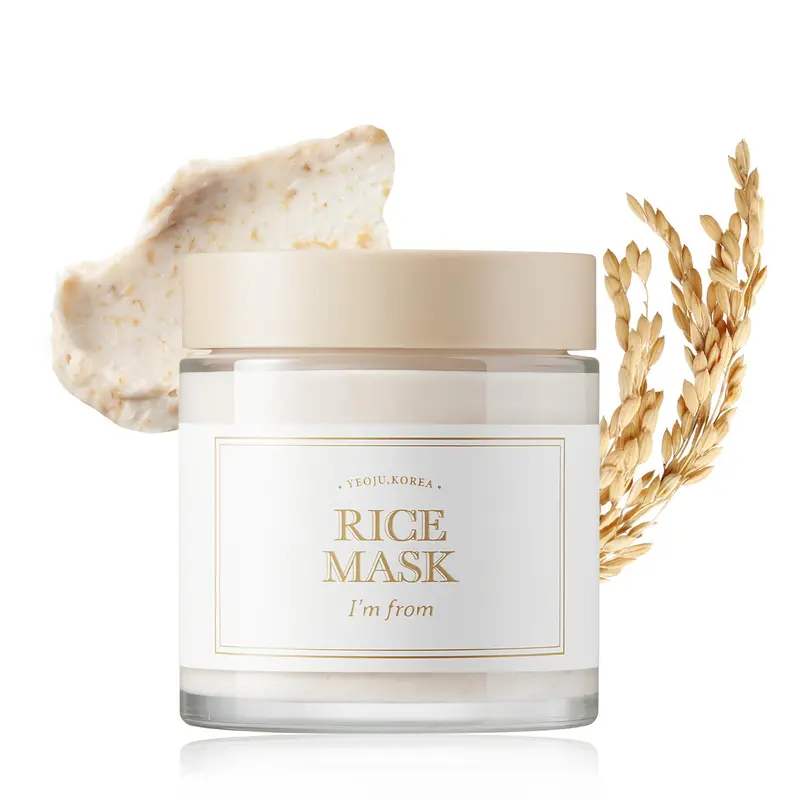 Masque Riz I'm from – Masque visage au riz, 110 g, exfoliation douce et éclat
