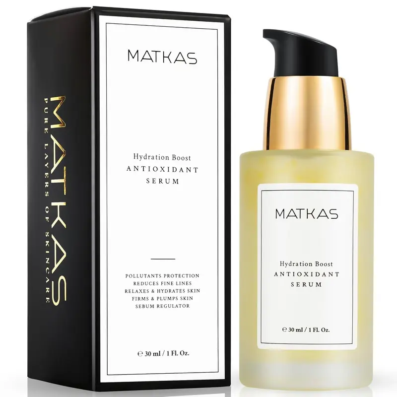 MATKAS Sérum Antioxydant Centella Niacinamide 30 ml – soin coréen pour pores resserrés et teint unifié