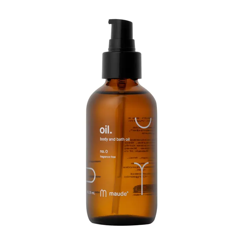 Maude Oil No. 0 – Huile hydratante bio pour massage et soins corporels