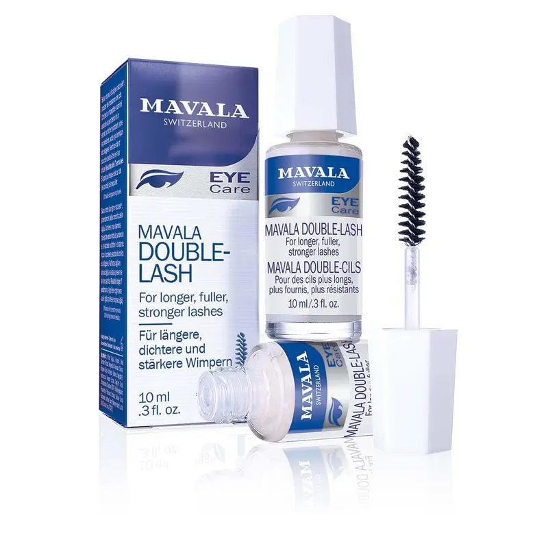 Mavala Double Lash Sérum Nutritif pour Cils et Sourcils – Longueur et Densité Naturelles, Flacon 0,3 oz (1 unité)