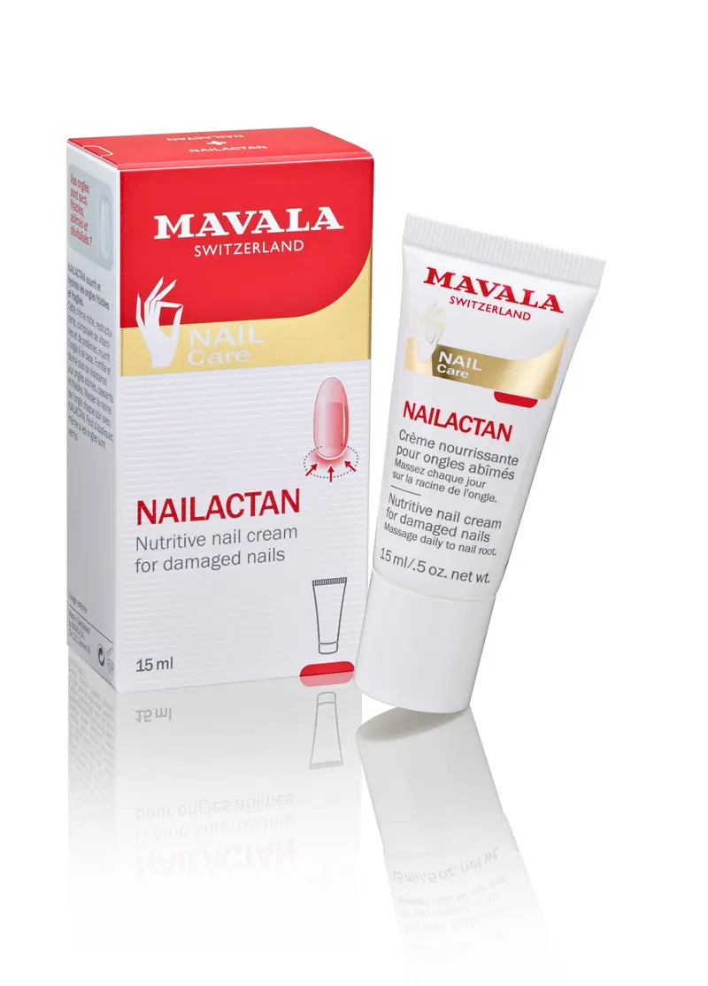 Mavala Nailactan – Crème Nutritive pour Ongles Endommagés | Renforcement et Hydratation | 0,5 oz